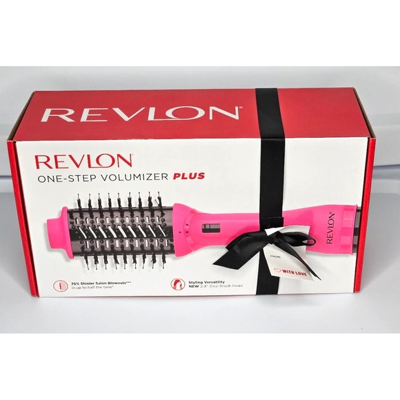 Revlon One Step Volumizer Plus Pink And Black - Picture 1 of 7